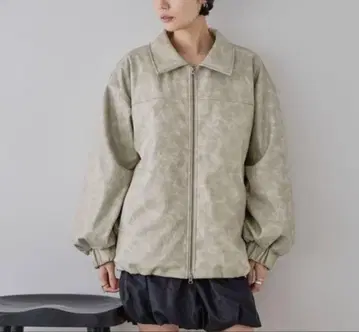 빈티지 가죽 블루종 지나시스 미사용 새상품 이번 시즌 신상