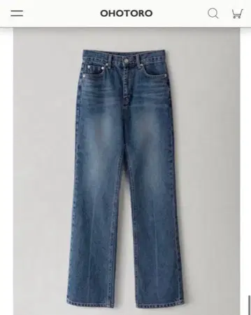 OHOTORO susan flared jeans S/short 오오토로