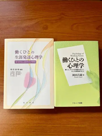 일하는 사람의 생애 발달 심리학 일하는 사람의 심리학 2권 세트