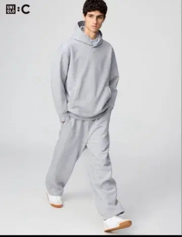 UNIQLO C 와이드 스웨트 팬츠