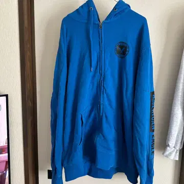 AMERICAN EAGLE 파랑 집업 후드티 XL