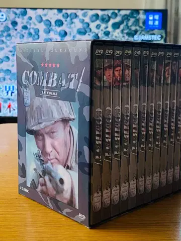 COMBAT! IN COLOR 12장 세트 DVD