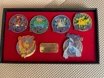 포켓몬스터 밀레니엄 배지 6개 세트