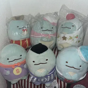 스미코구라시 토카게 봉제 인형 6개 세트