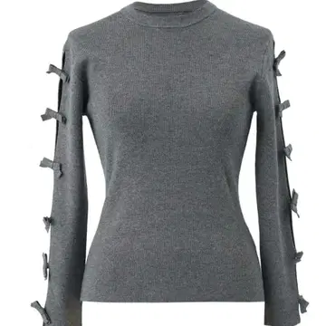 시뉴 오픈 리본 니트 Arii 그레이 사이즈 0. Cygne