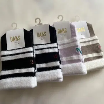 [ 새상품 SALE ] DAKS 5개 손가락 삭스 4개 세트