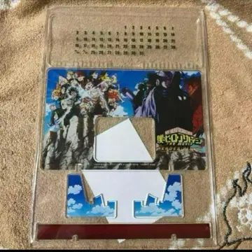 극장판 나의 히어로 아카데미아 히어로즈 라이징 아크릴 만년 달력