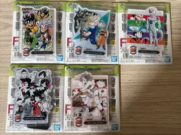 드래곤볼 제일복권 F상 아크릴 스탠드 5종