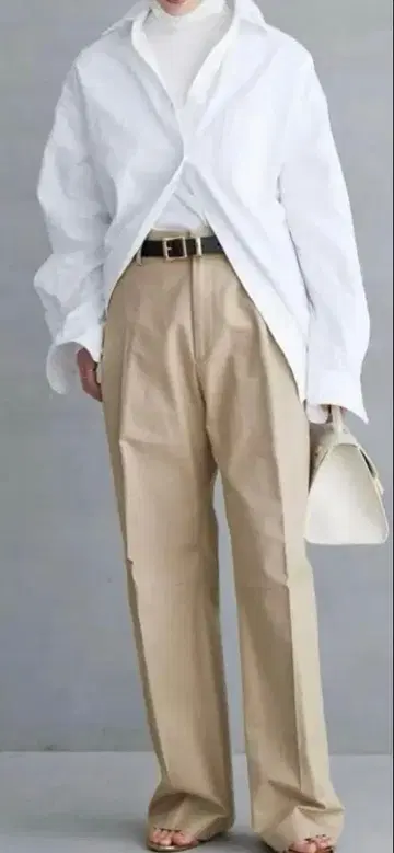 MUSE de Deuxieme Classe TUCK CHINO 치노 팬츠