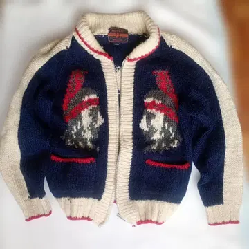 PEN FIELD 카우친 스웨터 울 100%