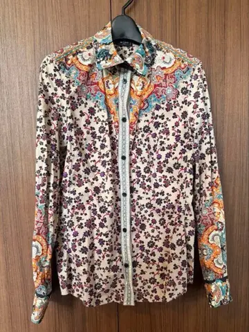 [ 새상품급 ] 에트로 42 꽃무늬 셔츠