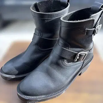 중고 RNA 숏 엔지니어 부츠 24.5cm 블랙 일본제