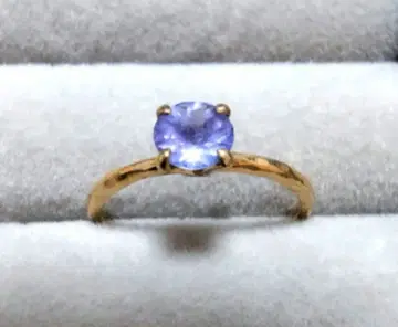 클로셰 탄자나이트 반지 cloche