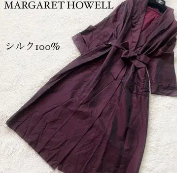 마가렛호웰 실크 100 가운 가디건 코트 겉옷