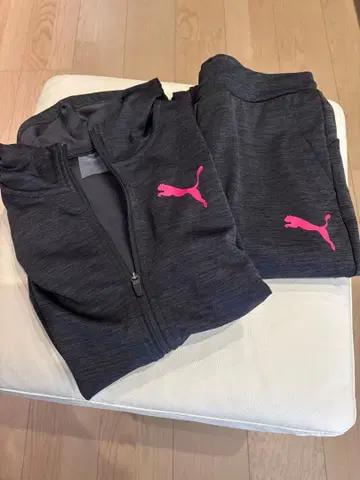 PUMA 풀 지퍼 후디 & 조거 팬츠 세트