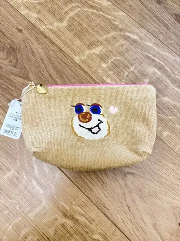 페스라 러브러리 바이 페이 돗업 테디걸 코스메틱 파우치 파우치