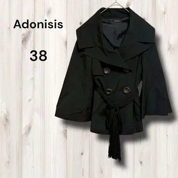 애드니시스 자켓 코트 아우터 플레어 소매 볼륨 겉옷 M
