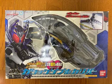 [미사용품] BANDAI 가면라이더 가부토 DX 가탁더블 칼리버