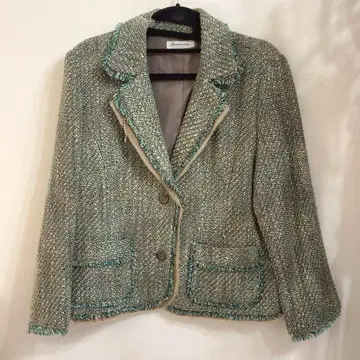 francaise 테일러드 자켓 그린 계열