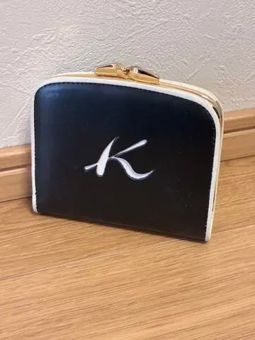 키타무라 접이식 지갑 네이비 월렛 지갑 kitamura 가죽 천연 가죽