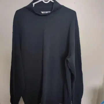 UNIQLO U 긴팔 티셔츠 XL 네이비 브라운 베이지 새상품급