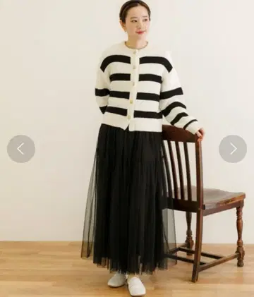 튤 개더 스커트 BLACK 어반 리서치