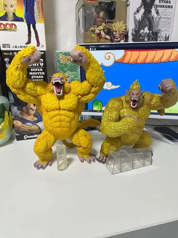 드래곤볼 제일복권 라스트 원상 황금 대원숭이 & 손오공 전부 세트