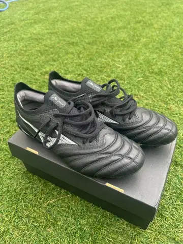 거의 미사용품 미즈노 모렐리아 네오 4 베타 재팬 24.5cm