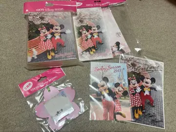 실사 도쿄 디즈니랜드 미키 미니 엽서, 포스트잇, 봉투, 편지지 등