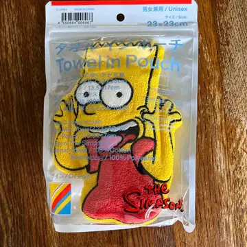 훼미리마트 x 심슨 타월인파우치