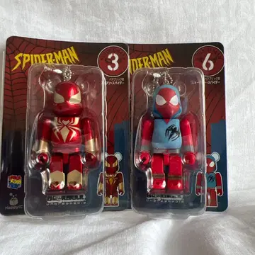 스파이더맨 베어브릭 2체 세트