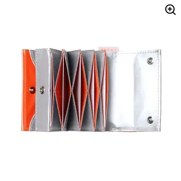 SITUS 실버 오렌지 한정판 지갑 새상품급