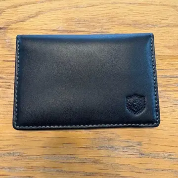 새상품/미사용 RONFORD 블랙 가죽 카드 케이스 C-009