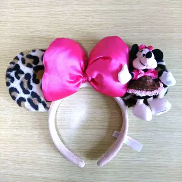 미니 마우스 레오파드 무늬 머리띠