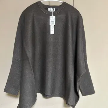 [ 정가 15,400엔 ] 야마다야 돌먼 니트 다크 그레이 스7