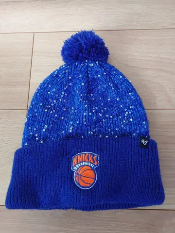 뉴욕 닉스 니트 모자 폼폼 포함