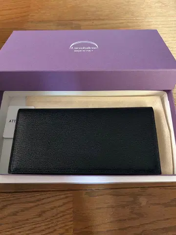 [ L'arcobaleno ] 라르코발레노 장지갑 네이비 미사용 새상품