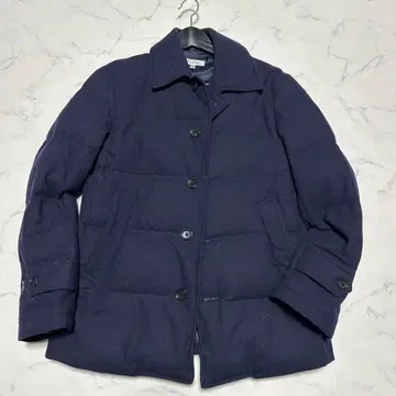 새상품급 유나이티드 애로우즈 다운 자켓 울 네이비 다운 코트 M