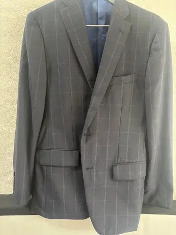 ELLE 체크 무늬 비즈니스 정장