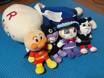 호빵맨 봉제 인형 세트 5체