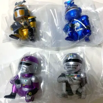 [미사용 새상품] 기다림 메탈 히어로 전 4종 세트