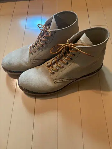 새상품급 레드윙 8167 스웨이드 9E 27cm 플레인토