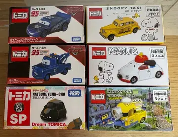 캐릭터 토미카 6대 세트