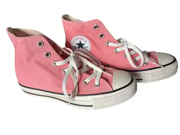 새상품급 CONVERSE ALL STAR 핑크 하이컷 스니커즈