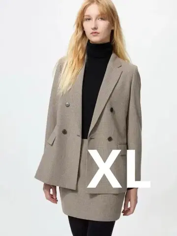 유니클로 더블 자켓