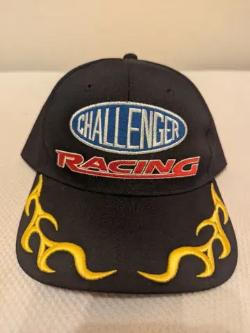 CHALLENGER 레이싱 캡 블랙 프리 사이즈