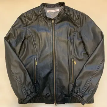 블랙 가죽 자켓