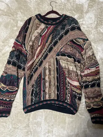 Avanzala 캐주얼 니트 스웨터 다채로운 패턴