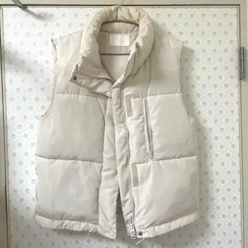 Chico 치코 다운 베스트 아이보리