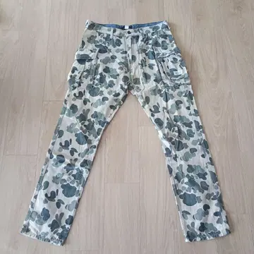 10DEEP 카모 패턴 워크 팬츠 사이즈 34